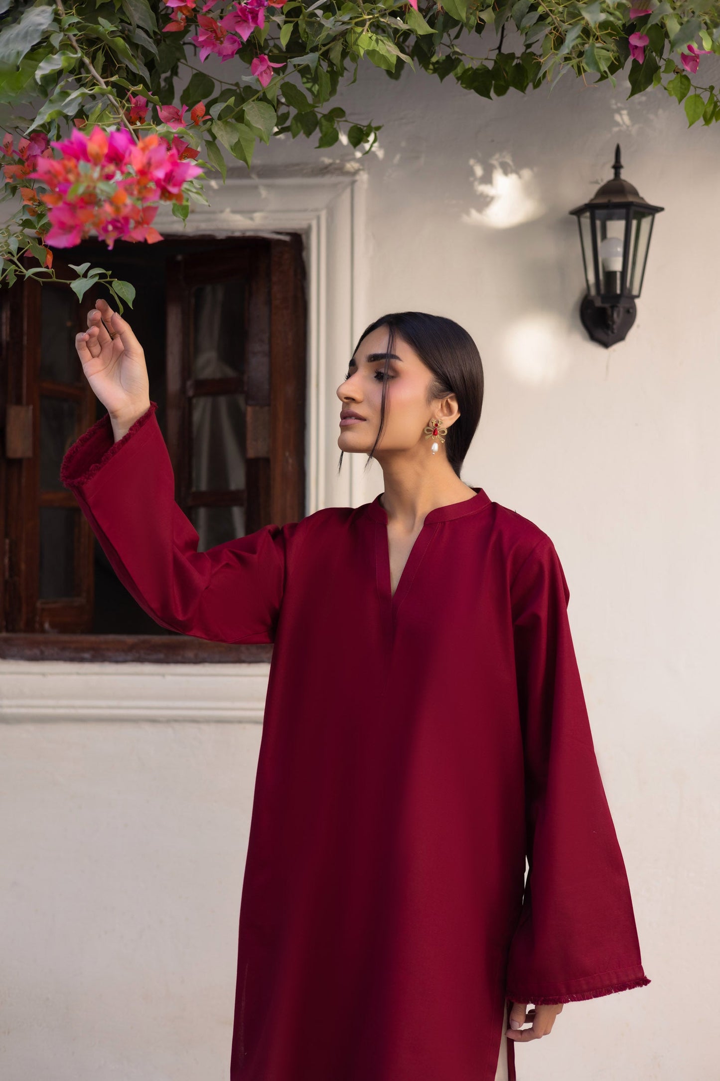 Vayu- Women kurti set navy blue kurti, kurti palazzo set heart print palazzo