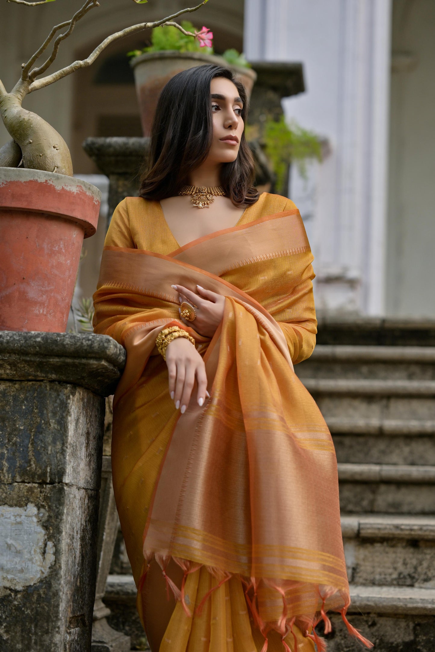 Kenvi- Cyan Soft Kalyani Silk Saree
