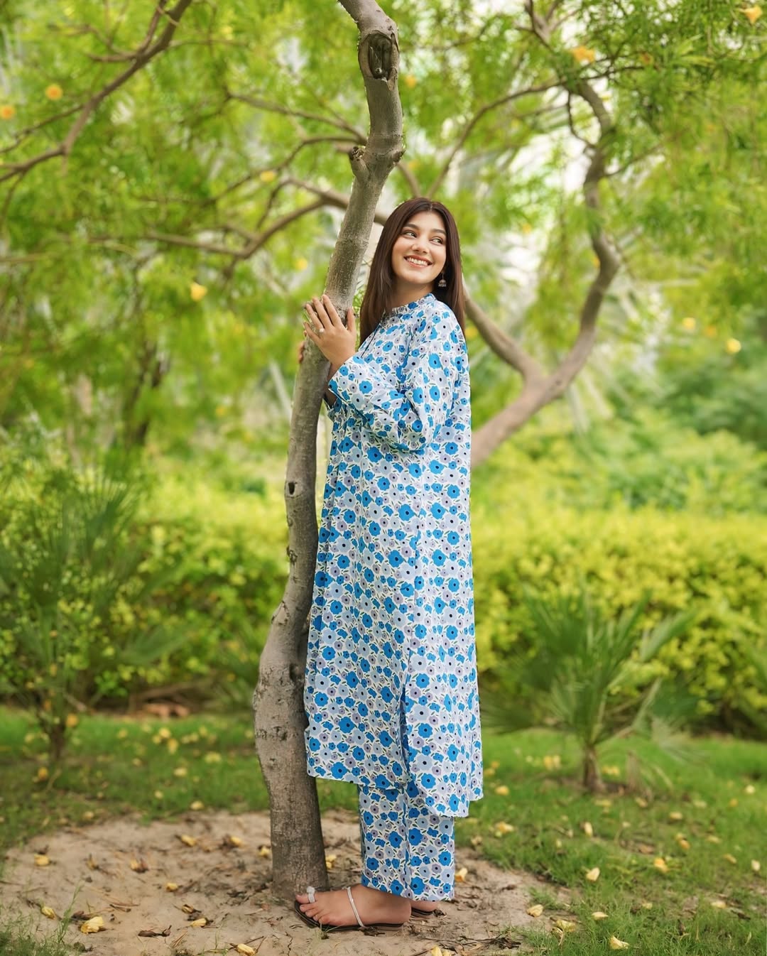 Saira- Perfect forr due to its light fabric and airy design.