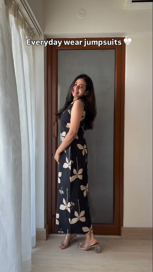 Titli- Everyday Wear Cotton Base Jumpsuit