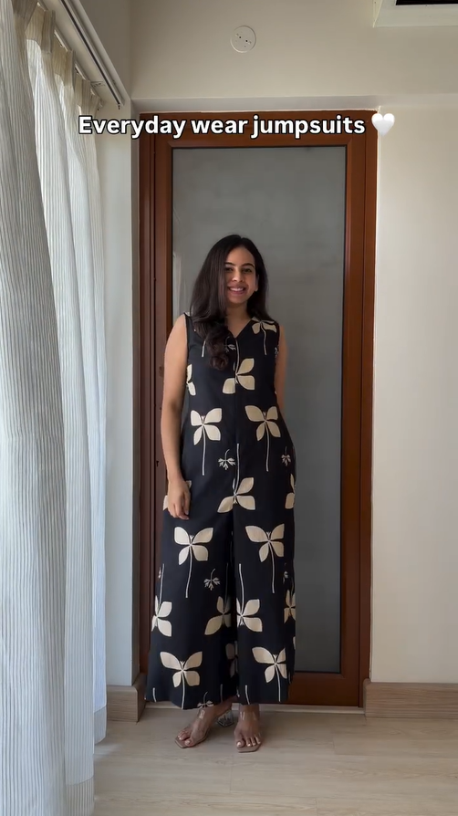 Titli- Everyday Wear Cotton Base Jumpsuit