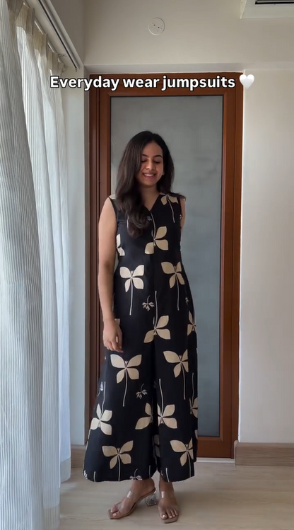 Titli- Everyday Wear Cotton Base Jumpsuit