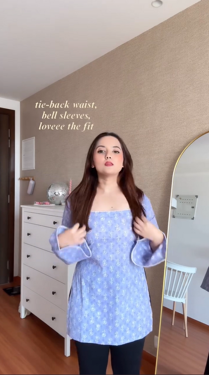 Meera- Women’s Floral Printed Long Top