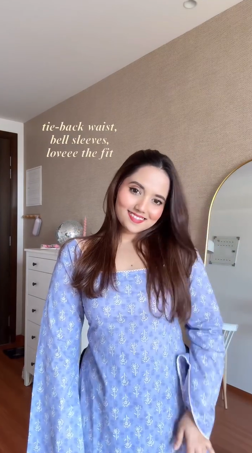 Meera- Women’s Floral Printed Long Top