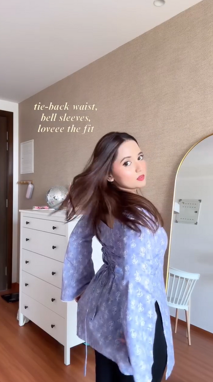 Meera- Women’s Floral Printed Long Top